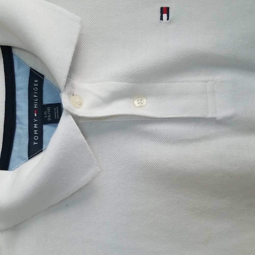 New Tommy Hilfiger Polo Shirt - Picture 6 of 11